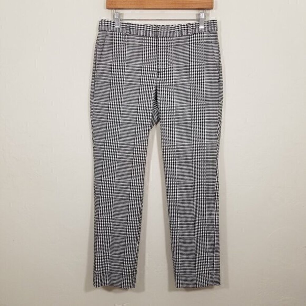 Banana Republic AVERY Dress Pants Black and White Size 4